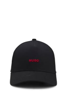 Cotton-twill cap with embroidered logo 1