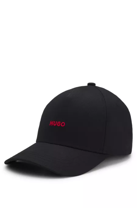 Cap aus Baumwoll-Twill mit Logo-Stickerei