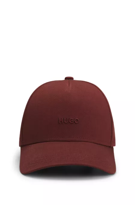 Casquette en twill de coton à logo brodé