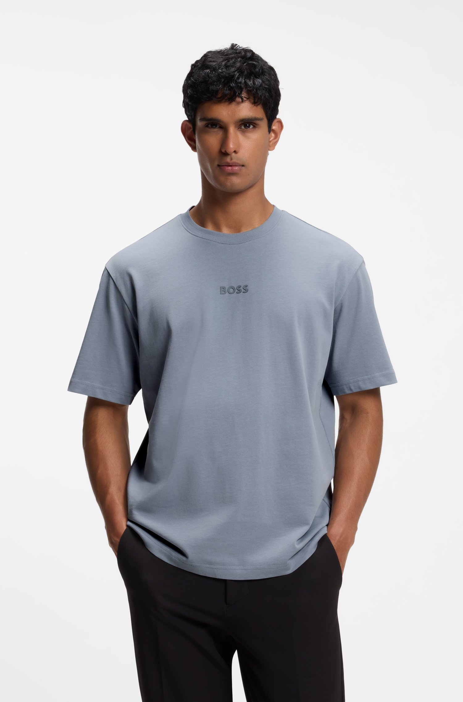 Boss Cotton-jersey T-shirt herr