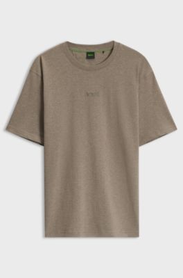 Cotton-jersey T-shirt, Light Brown