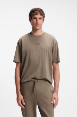 Cotton-jersey T-shirt, Light Brown