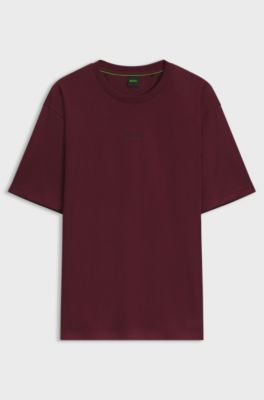 Cotton-jersey T-shirt, Dark Red