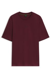 Cotton-jersey T-shirt, Dark Red
