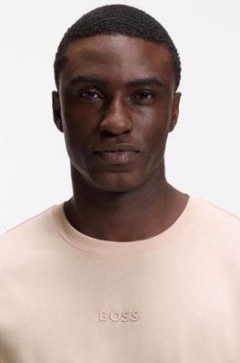 Cotton-jersey T-shirt, Light Orange