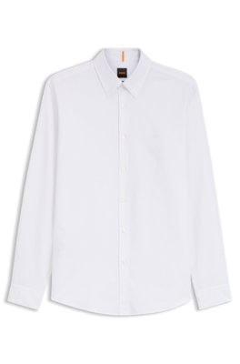 Boss Unisex Bianco Camicia, Rickert M, (M, S) - Immagine 3
