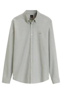Boss Regular-fit Oxford shirt oxfordskjortor herr – bild 4