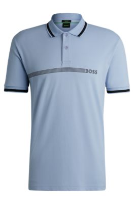 Hugo boss polyester polo best sale