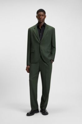 이지 아이언 코튼 포플린 모던 핏 셔츠, 블랙