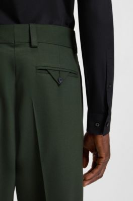 이지 아이언 코튼 포플린 모던 핏 셔츠, 블랙