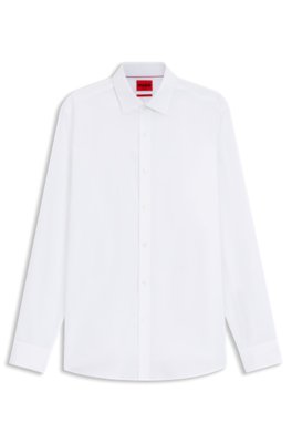 Chemise Modern en popeline de coton facile à repasser
