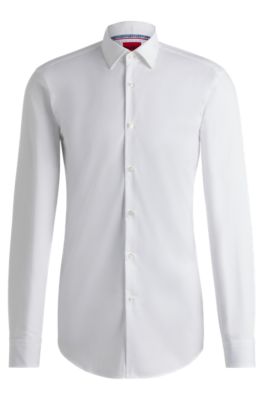 Hugo Boss Bianco Cotton Men Shirt main image 1
