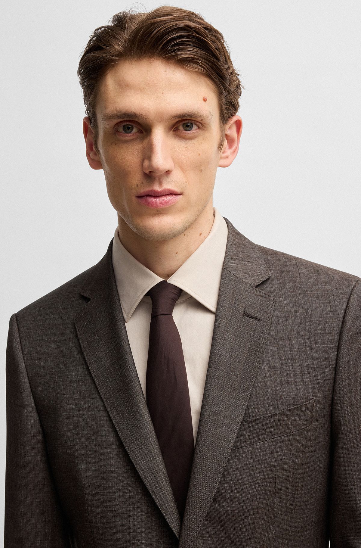 ブラウン スーツ for Men by HUGO BOSS | Slim, Tailored ブラウン スーツ for Men by HUGO BOSS | Slim, Tailored