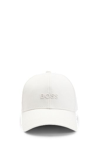 Hugo Boss - Authenticated Hat - Polyester White Plain for Women, Never Worn
