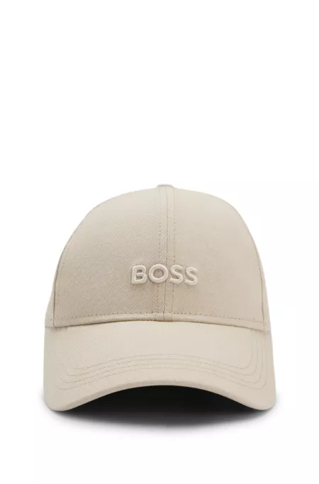 Cotton-twill cap with tonal embroidered logo