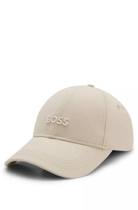 Cotton-twill cap with tonal embroidered logo