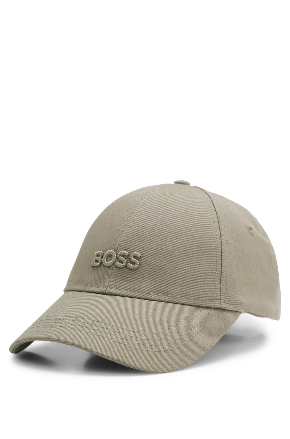 Cotton-twill cap with tonal embroidered logo