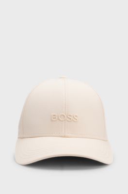 Cotton-twill cap with tonal embroidered logo, Light Pink