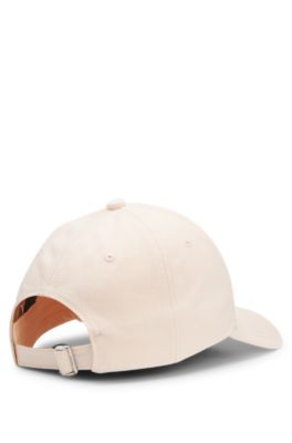 Cotton-twill cap with tonal embroidered logo, Light Pink