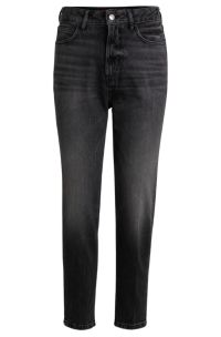 Jean mom gris foncé hotsell