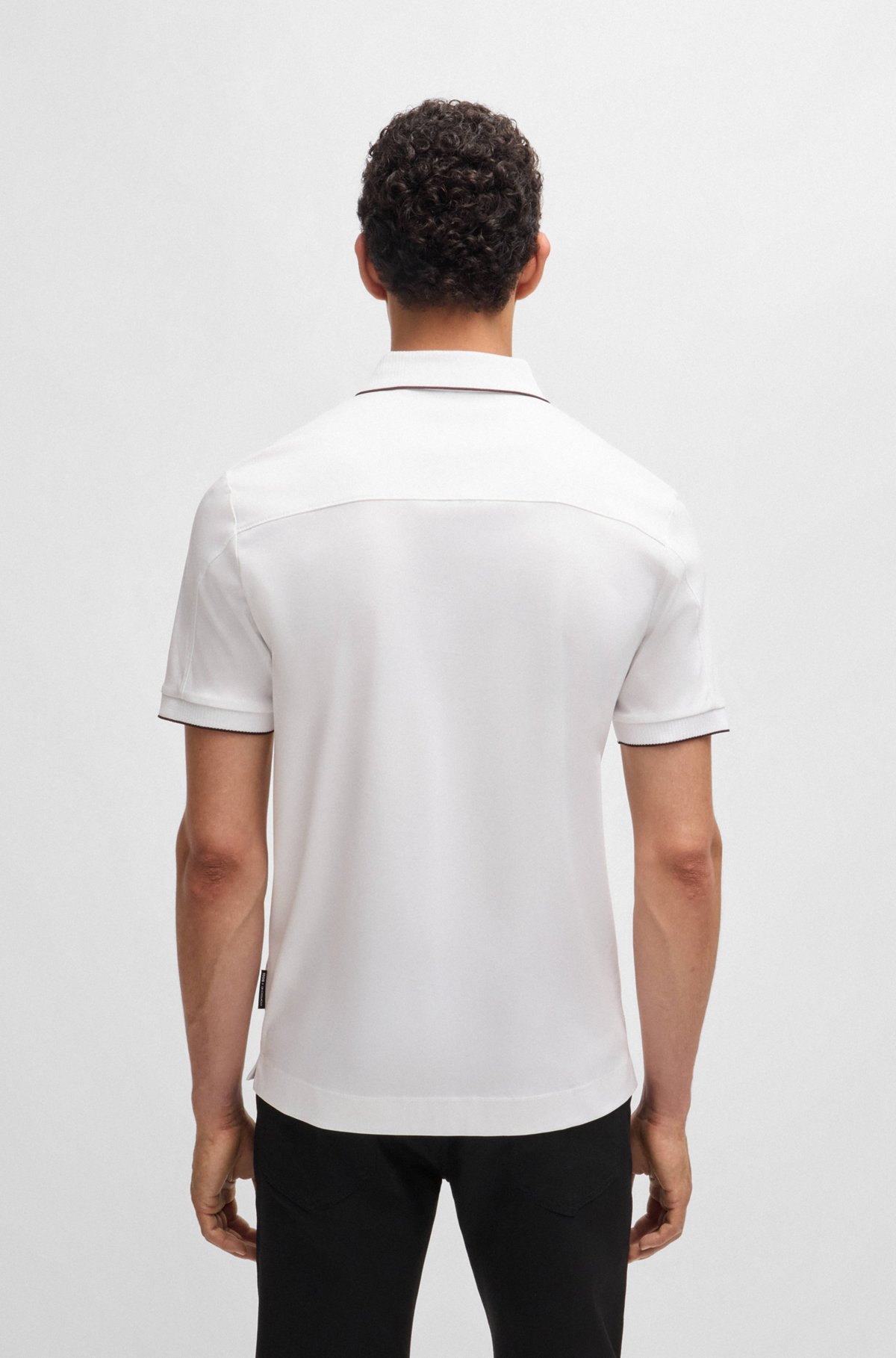 BOSS - Porsche x BOSS レギュラーフィット ポロシャツ BOSS - Porsche x BOSS レギュラーフィット ポロシャツ