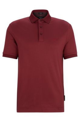 BOSS - Porsche x BOSS Regular-Fit Poloshirt aus merzerisierter 
