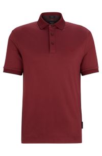BOSS - Porsche x BOSS Regular-Fit Poloshirt aus merzerisierter 