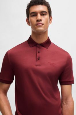 BOSS - Porsche x BOSS Regular-Fit Poloshirt aus merzerisierter 