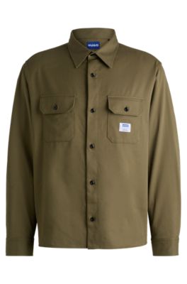 Abbigliamento Ragazzi Formale Camicia Bambini Spring&Gege In Twill