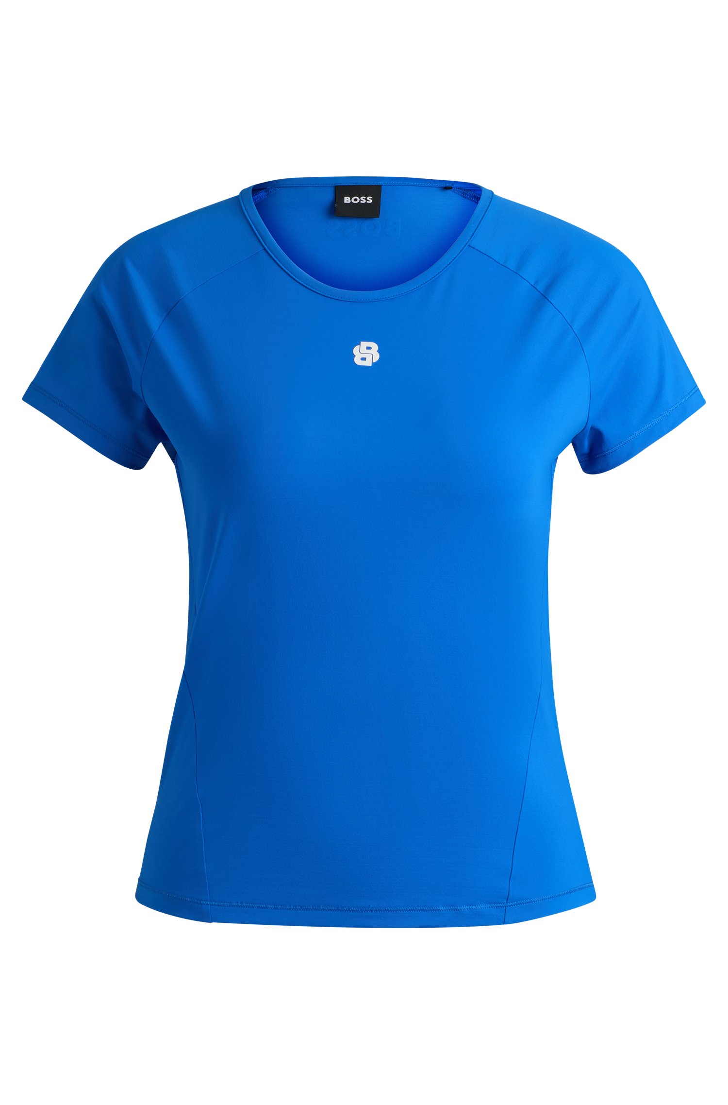 T-shirt en jersey stretch avec monogramme Double B