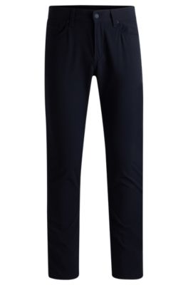 BOSS - Delaware Slim-Fit Jeans aus gewebtem Stretch-Material 