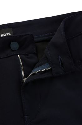 BOSS - Delaware Slim-Fit Jeans aus gewebtem Stretch-Material 