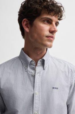 hugo boss button up shirt