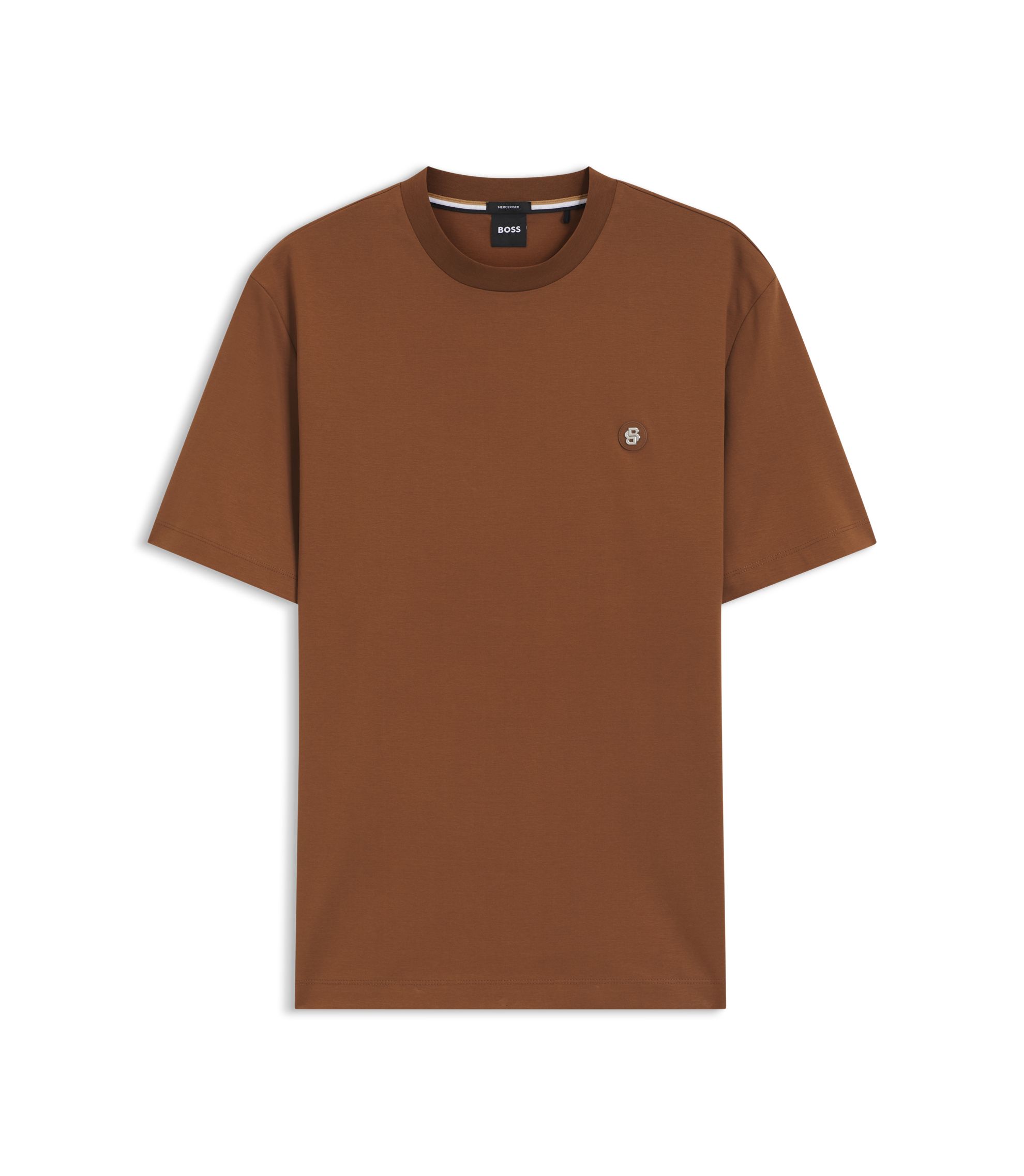 BOSS - レギュラーフィットTシャツ コットン Double Bモノグラム 