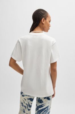 Relaxed-Fit Artwork T-Shirt - Off White main image 1
