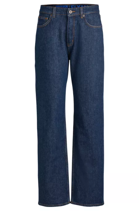 Vaqueros rectos largos