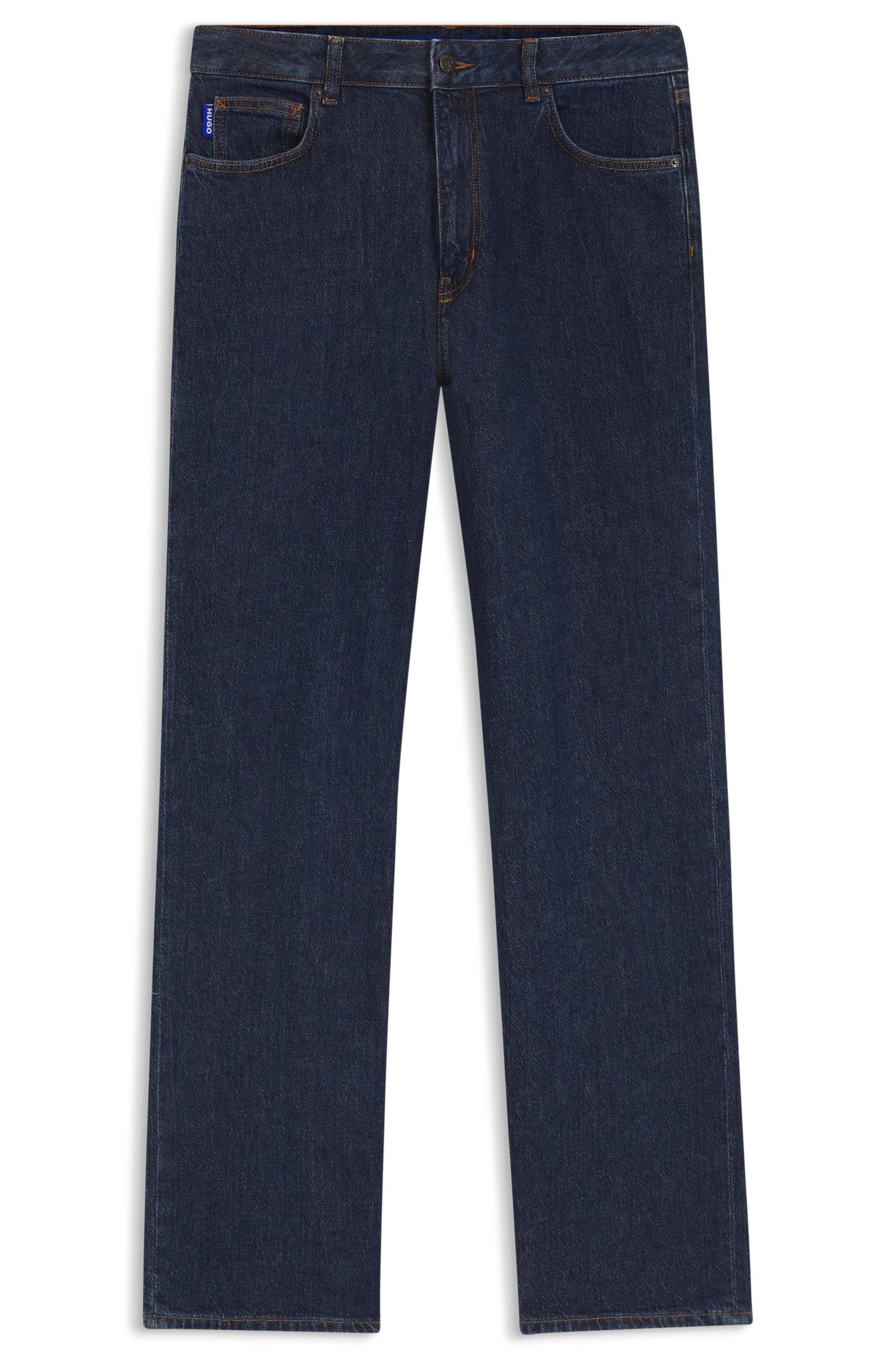 Hugo salt-and-pepper jeans in comfort-stretch denim dam – bild 4