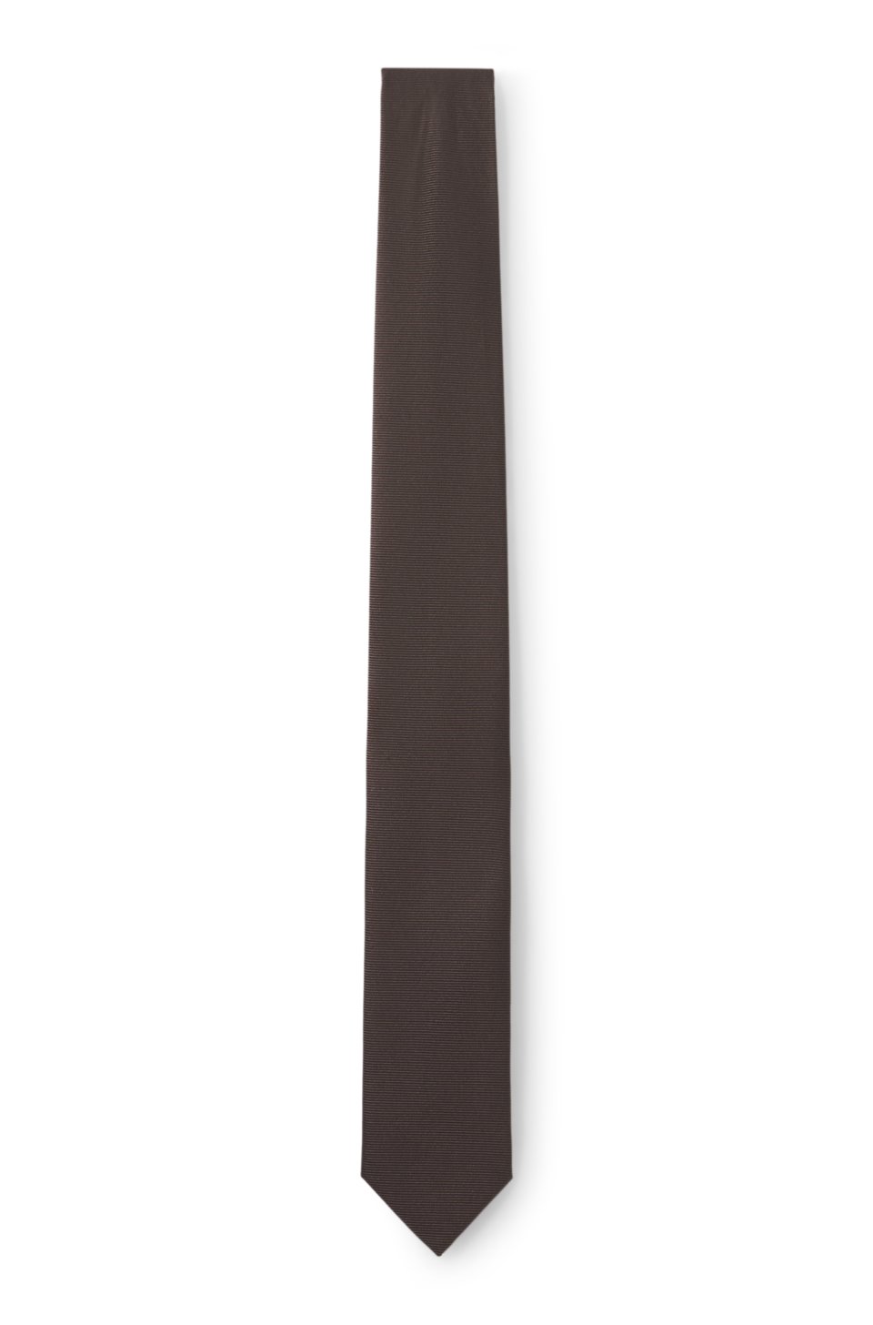 Silk-blend tie with jacquard weave