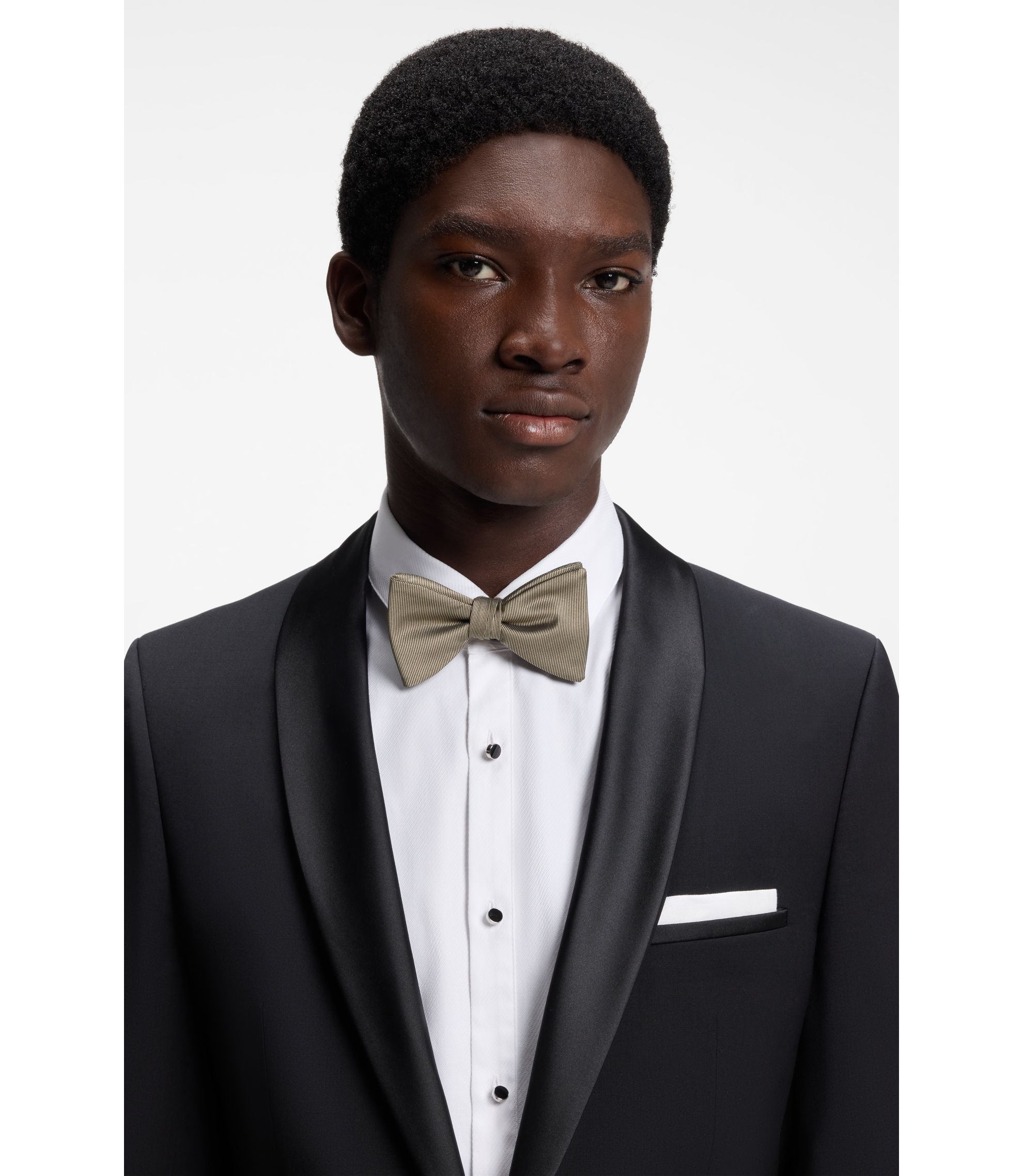 Nœud Papillon Pré-Noué Pour Homme Avec Strass Étincelants[u1025] - Prêt-à-Porter
