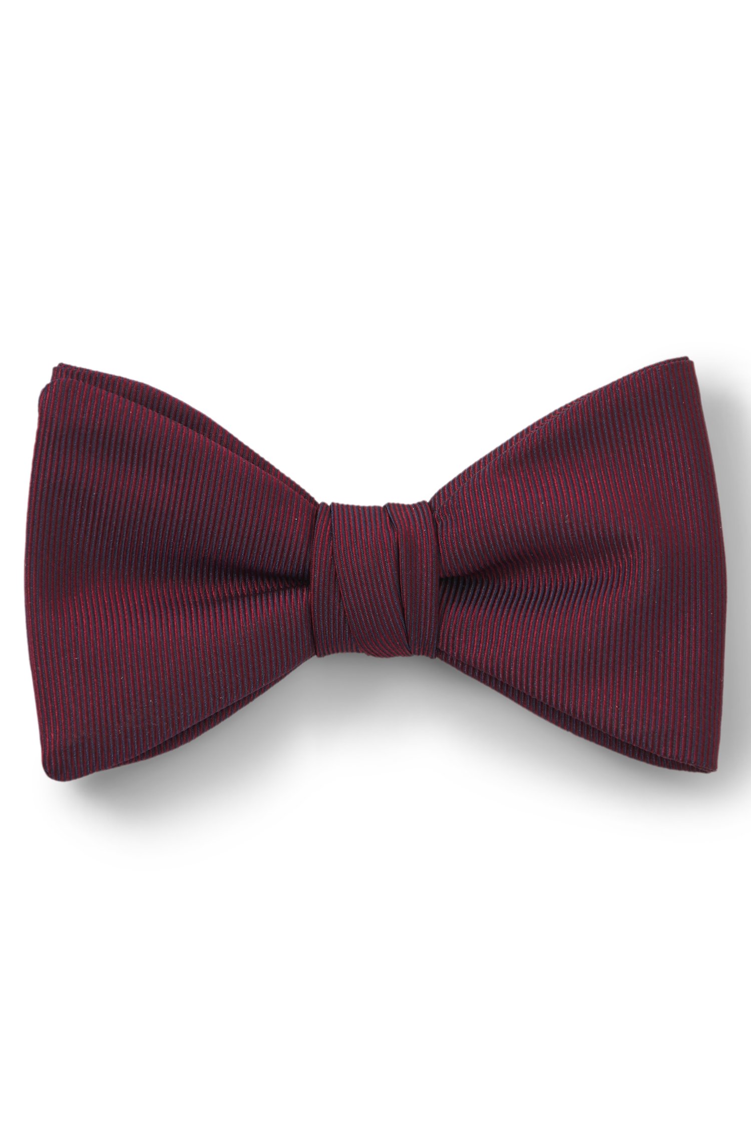 Hugo Silk-blend bow tie flugor herr