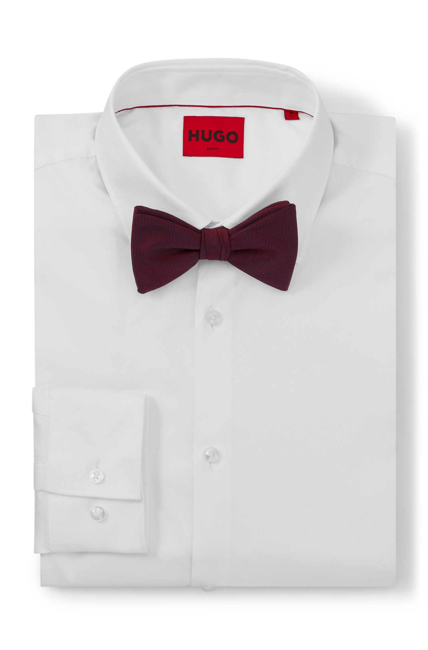 Hugo Silk-blend bow tie flugor herr – bild 2