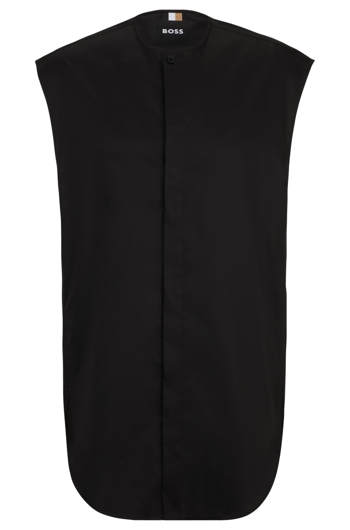 Comfort Lady Slips Inner Wear Size-M Sleeveless Col-052,Black
