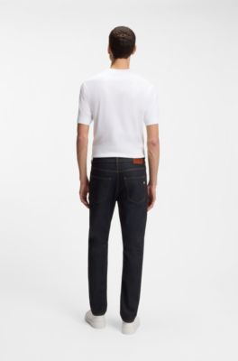 Delaware slim-fit jeans in dark-blue denim, Dark Blue