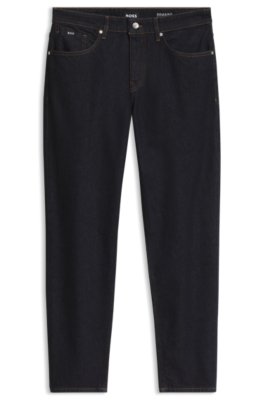 Boss Uomo Blu Scuro Maine Jeans Regular-Fit