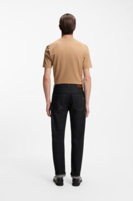 Jean Regular Maine en denim stretch bleu confortable, Bleu fonc&eacute;