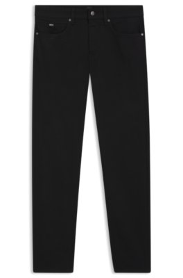 Boss Uomo Nero Delaware Jeans Slim Fit