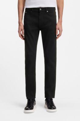 Slim-fit Delaware-jeans van zwart denim, Zwart