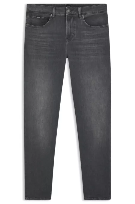 Maine Regular-fit jeans in grey stretch denim