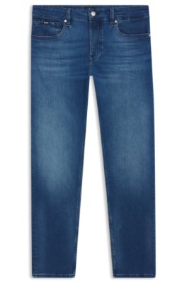 Boss Uomo Blu Delaware Jeans Slim Fit