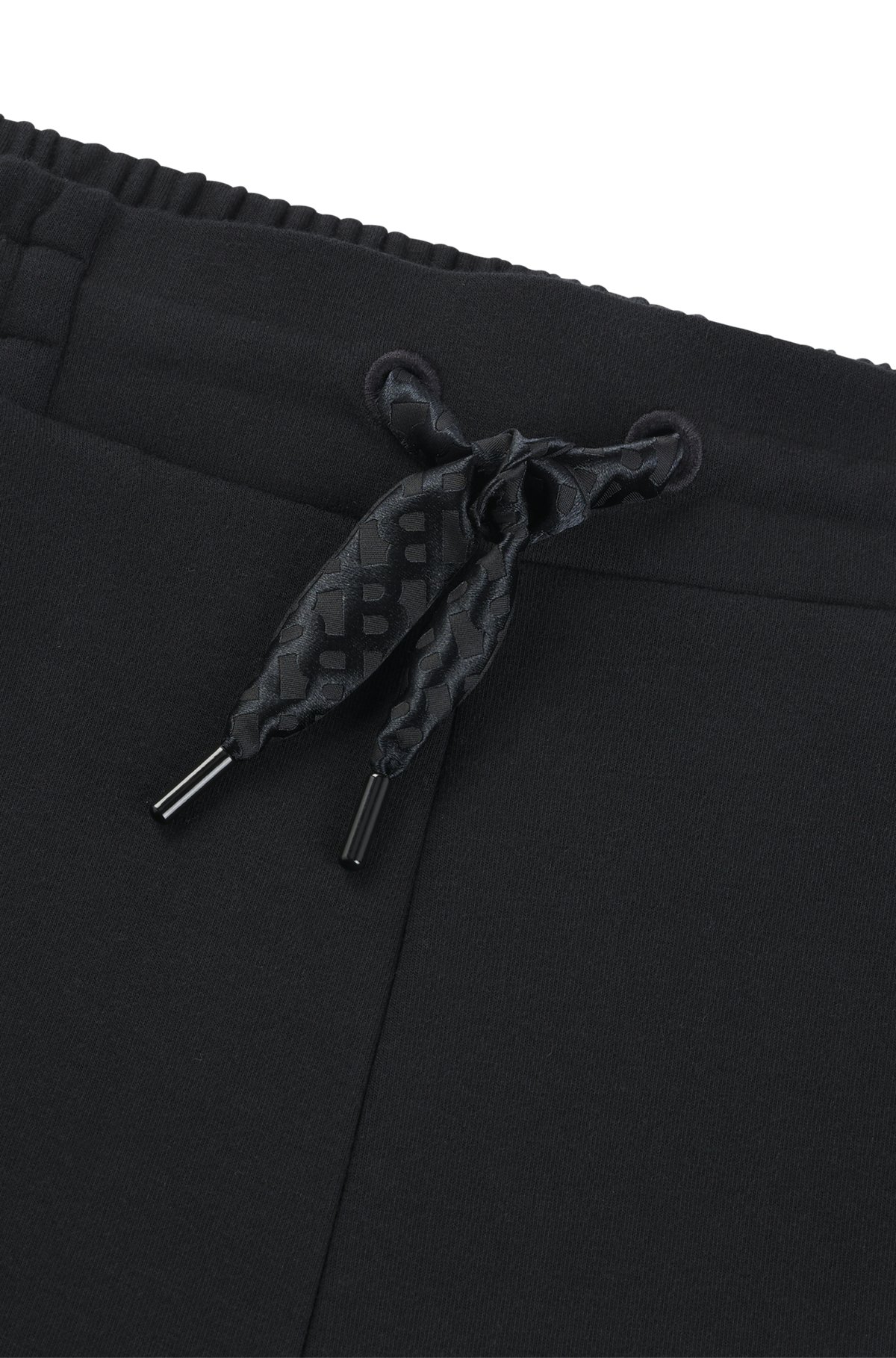 BOSS - Tracksuit bottoms in a cotton blend with piped details